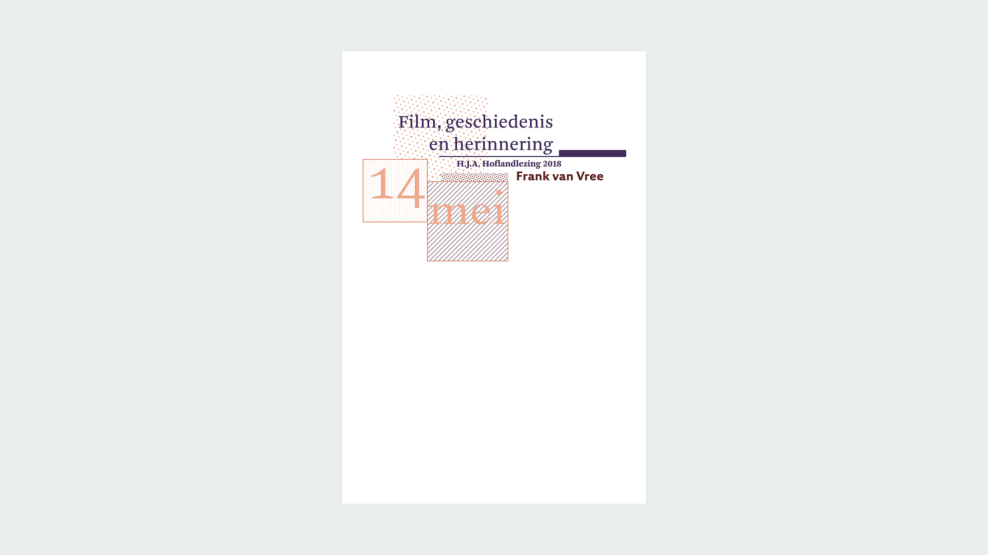 Film, geschiedenis en herinnering door Frank van Vree (2018)